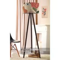 Timber Tripod Lamp Lighting Home Prop Designer Lights