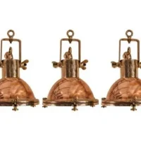 Nautical Mart Pendant Lamp Grill Ceiling Light Industrial Hanging Lighting3
