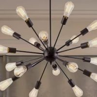 Sputnik Pendant Light Cluster in Copper Finish by Axis Crafts