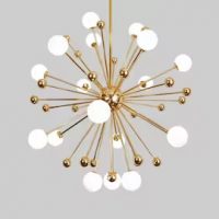 Sputnik Sleek Modern Pendant Light Cluster by Axis Crafts