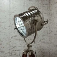 Axis Crafts  Royal Marine Tripod Floor Lamp with Chrome Finish
