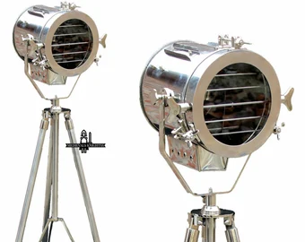 Axis Crafts Surveyor's Marine Tripod Royal Lamp Hollywood Studio Lamp
