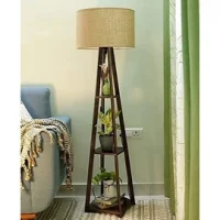 Designer Floor Searchlight Spotlight with Black Wooden Tripod Stand - Axis Crafts