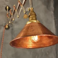 Surveyor's Floor lamp Royal Marine Aluminum Industrial lamp