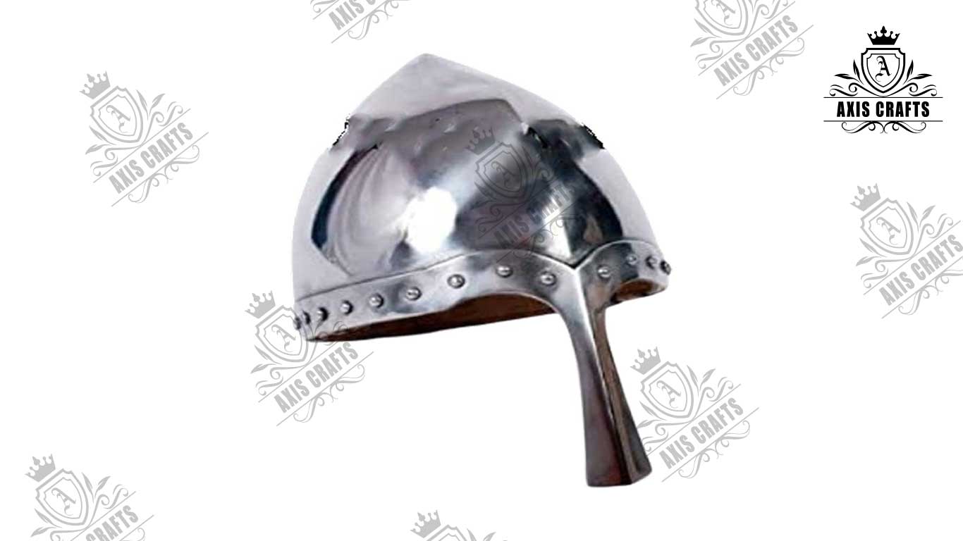 Axiscraft Medieval Viking Armor Helmet - Medieval Costume - ONE Size