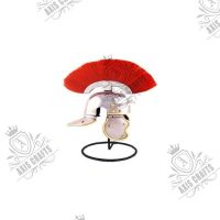 Axiscraft-Mart Mini Helmet Medieval Roman Greek Armor Helmet W/Wooden Stand